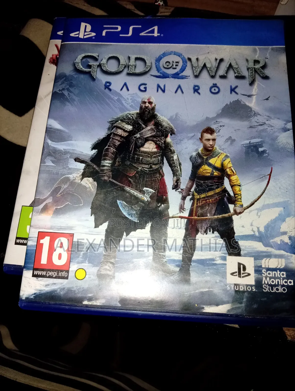 God of War Ragnarök (PS4) – Excellent Condition | Original Disc