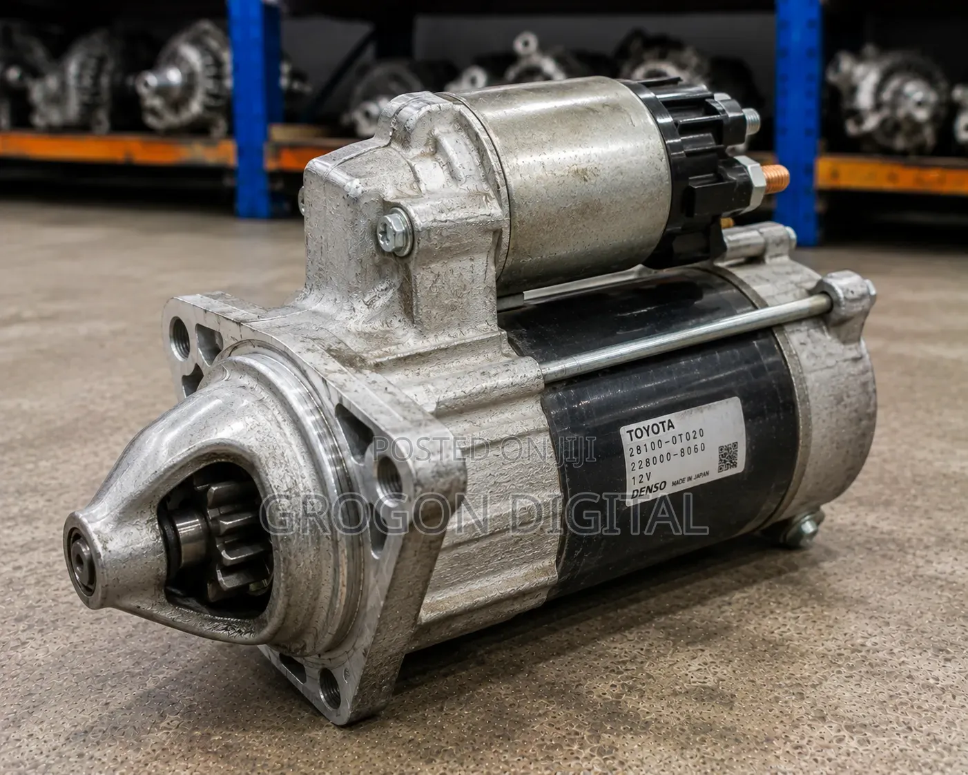 Toyota Axio 2015–2018 Genuine Ex-Japan Starter Motor