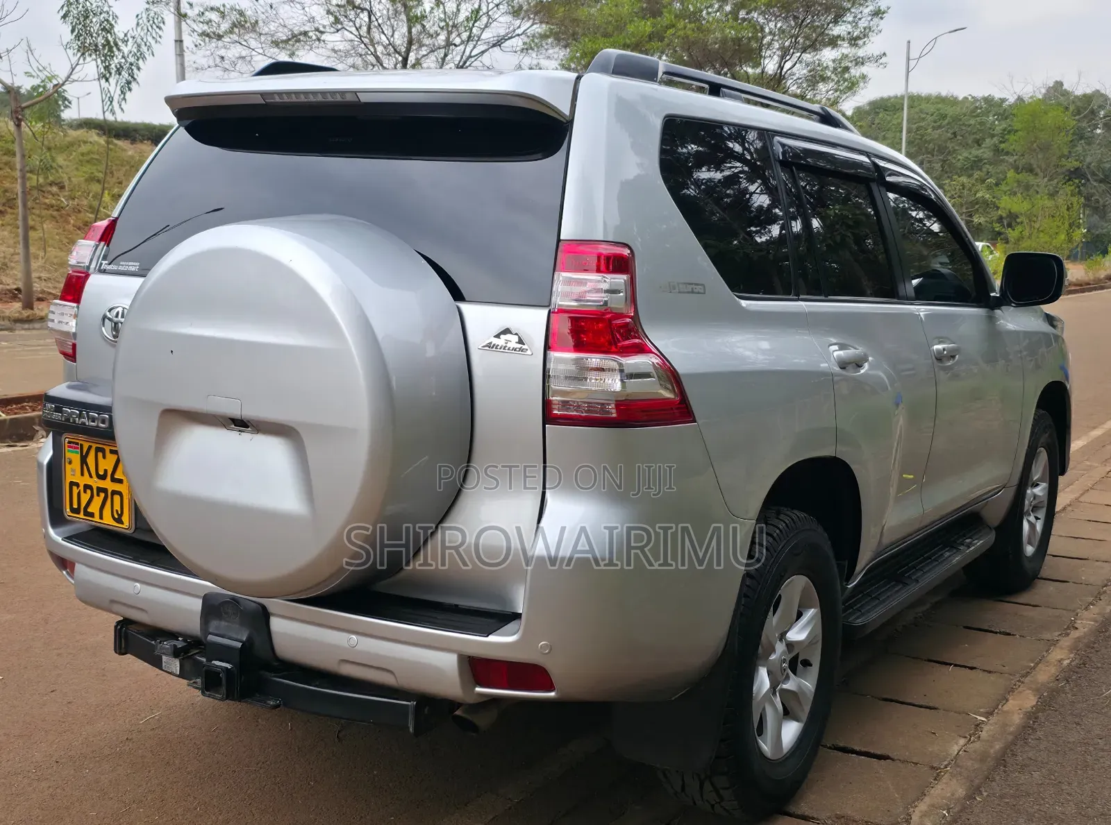 Toyota Land Cruiser Prado 2012 Silver