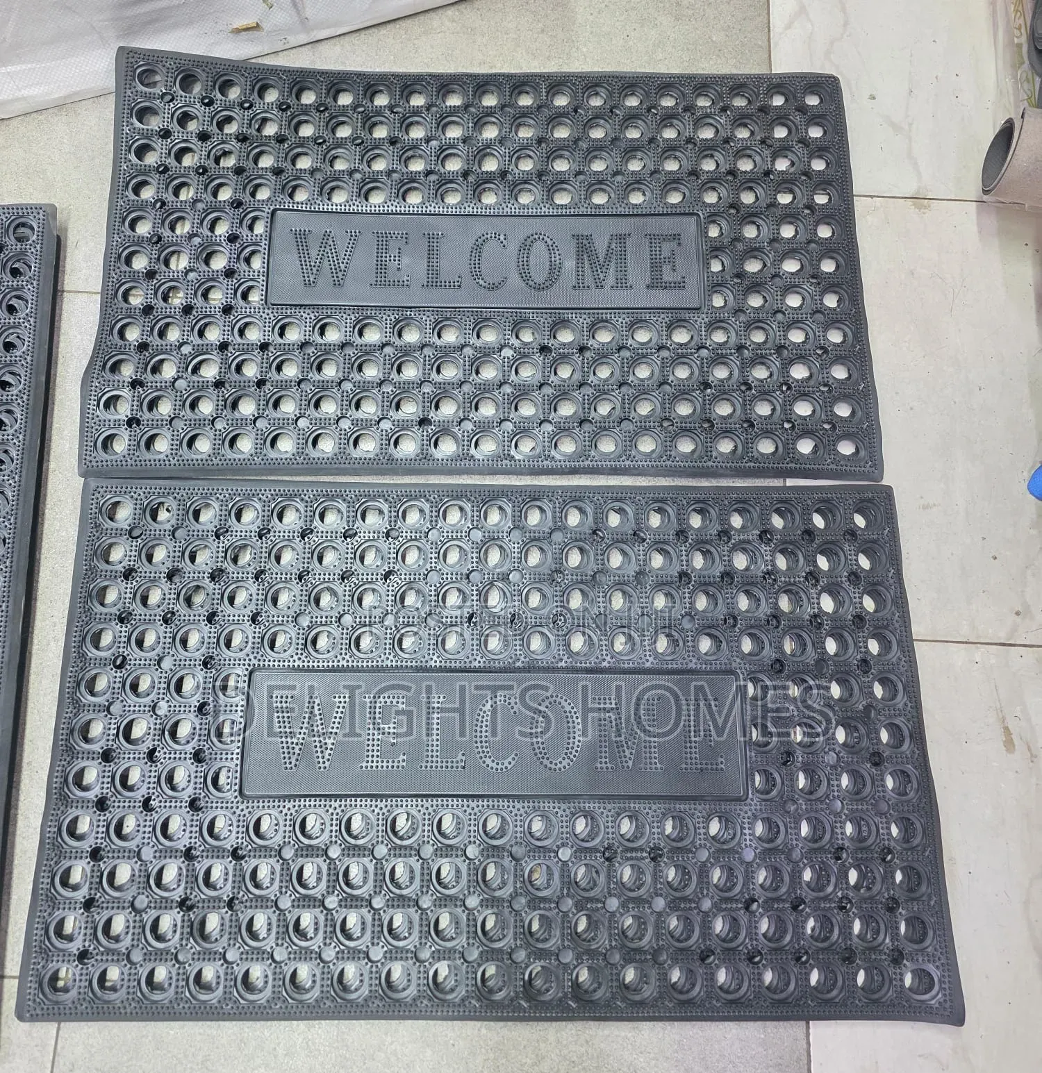 Heavy Duty Rubber Bottom Antislip Outdoor Welcome Mat_sk