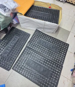 Heavy Duty Rubber Bottom Antislip Outdoor Welcome Mat_sk