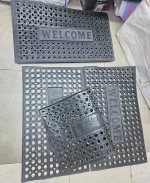 Heavy Duty Rubber Bottom Antislip Outdoor Welcome Mat_sk