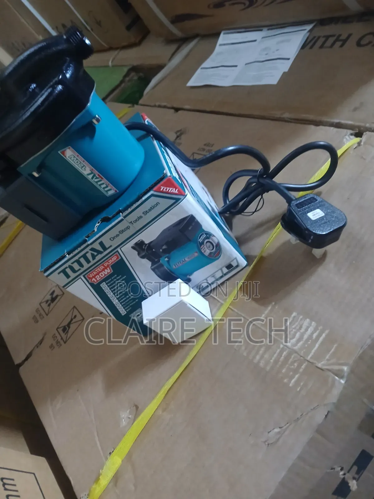 Total Station 120W Water Pump – Compact Energy Efficient