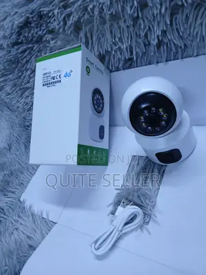 Dual Lens 4G SIM Security Camera With App