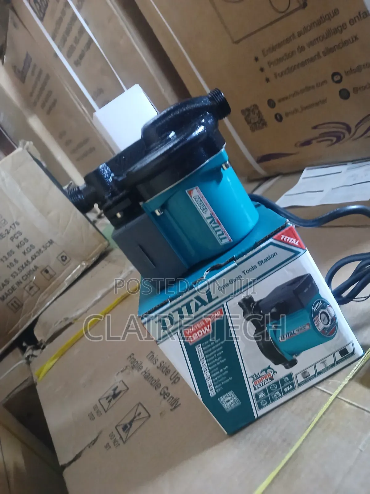 Total Station 120W Durable Water Pump – Reliable Daily Performance