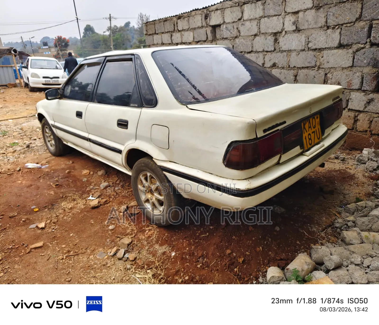 Toyota Sprinter 1998 White
