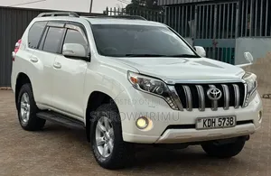 Toyota Land Cruiser Prado 2014 Off white