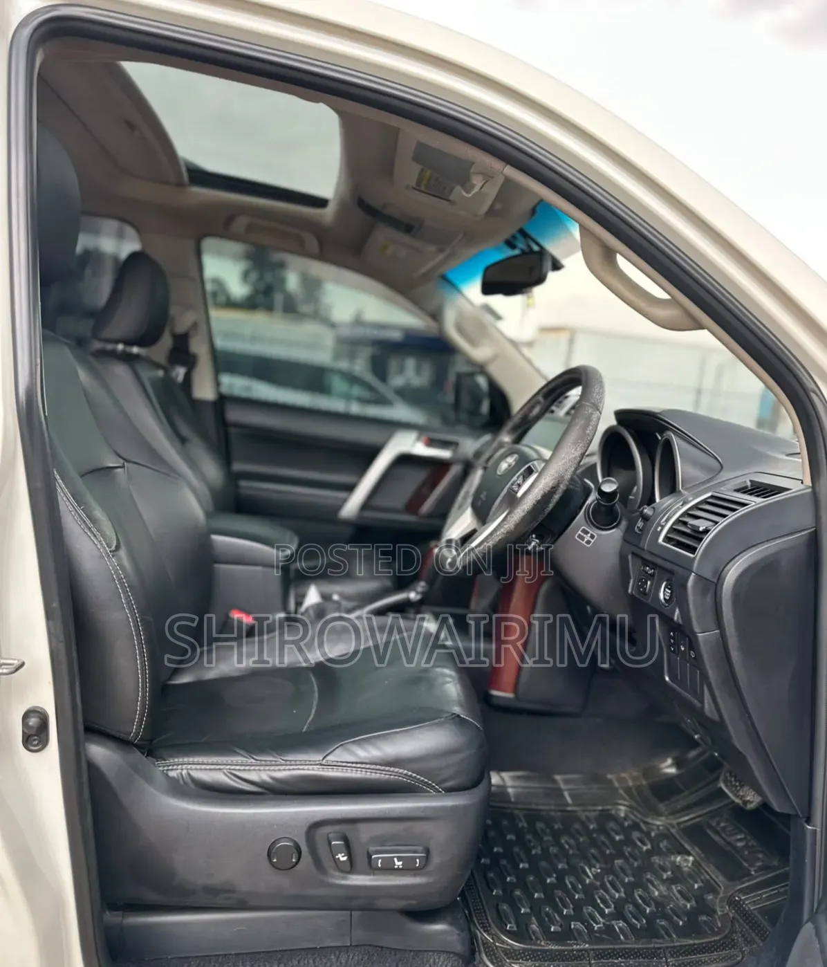 Toyota Land Cruiser Prado 2014 Off white
