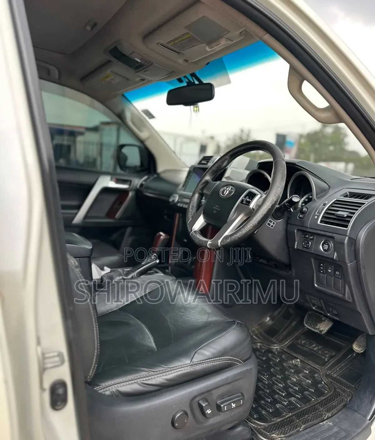 Toyota Land Cruiser Prado 2014 Off white