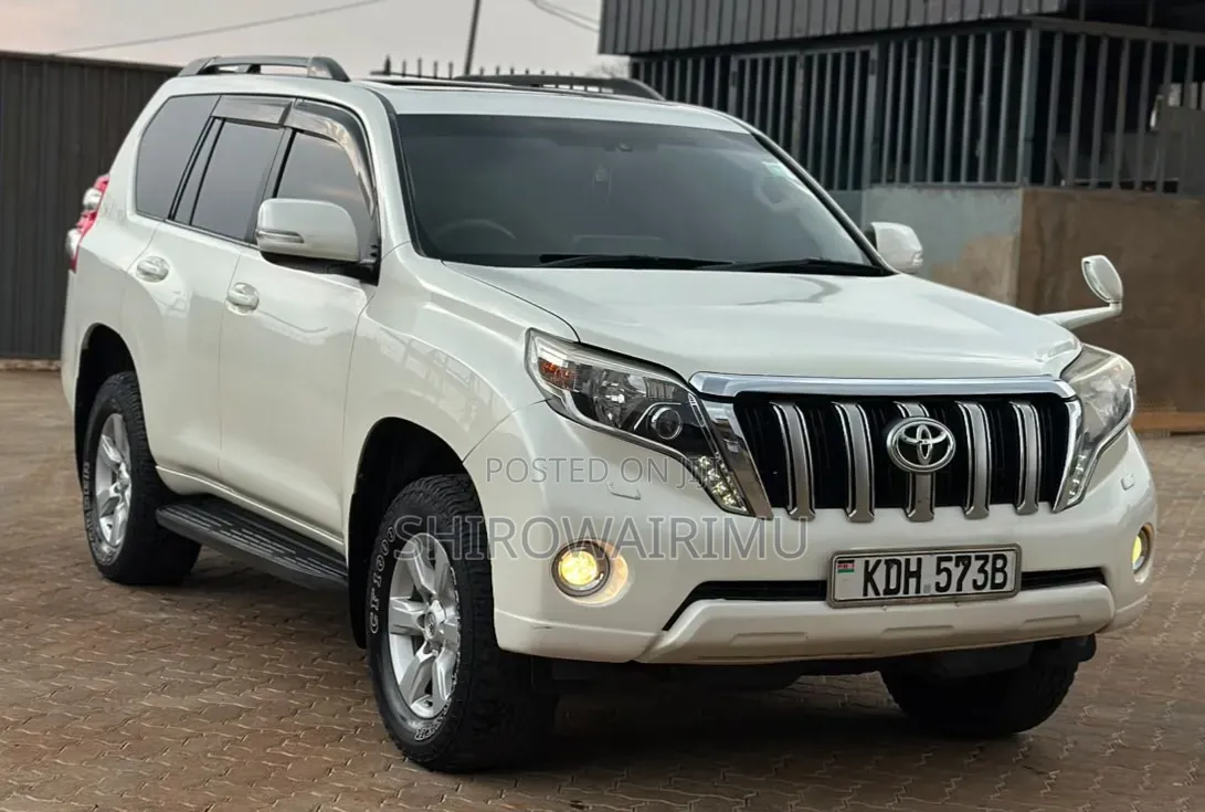 Toyota Land Cruiser Prado 2014 Off white
