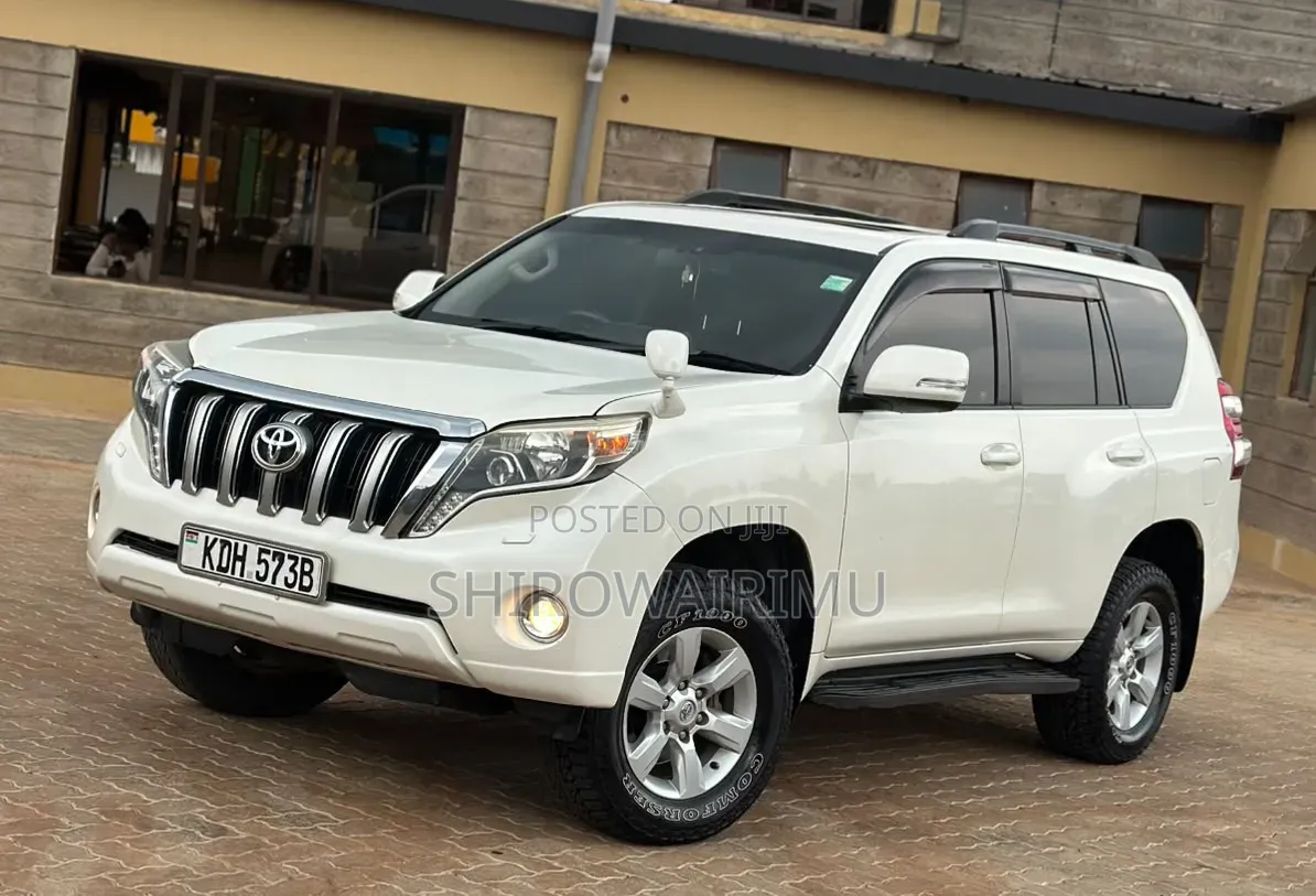 Toyota Land Cruiser Prado 2014 Off white