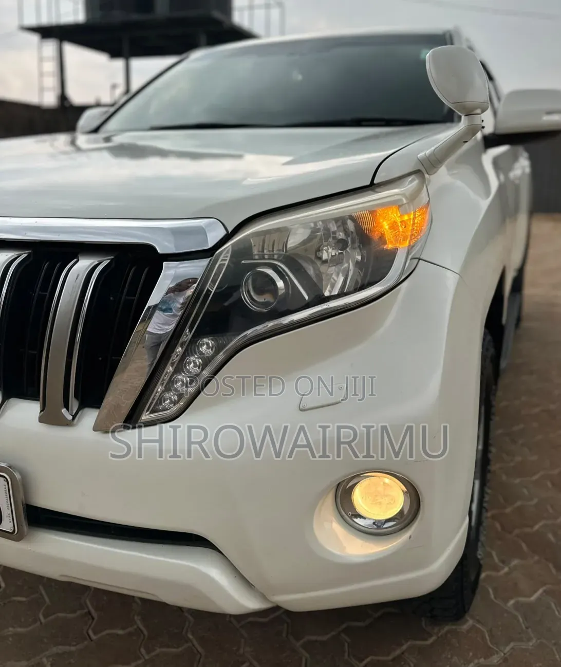 Toyota Land Cruiser Prado 2014 Off white