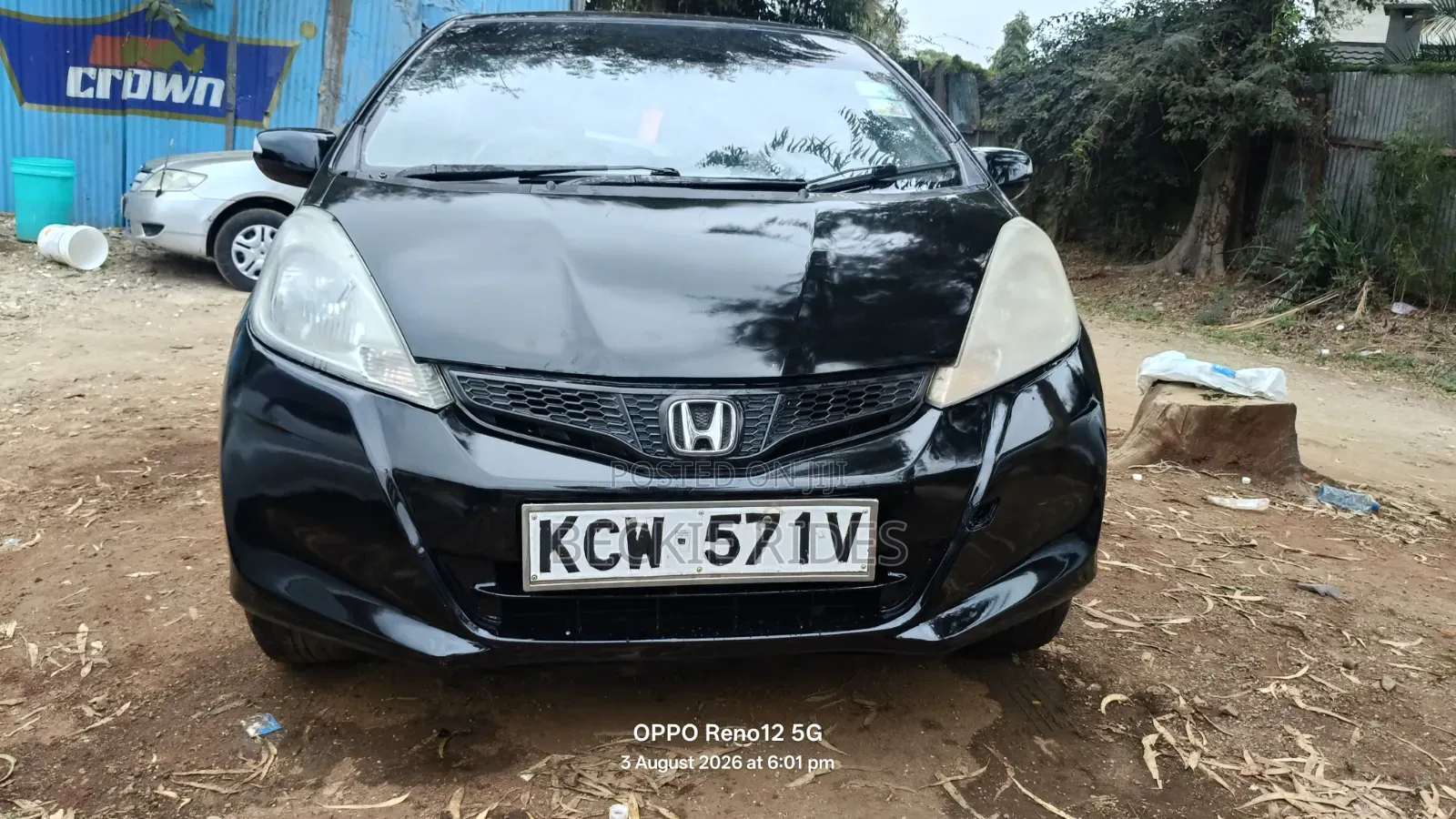 Honda Fit 2012 Black