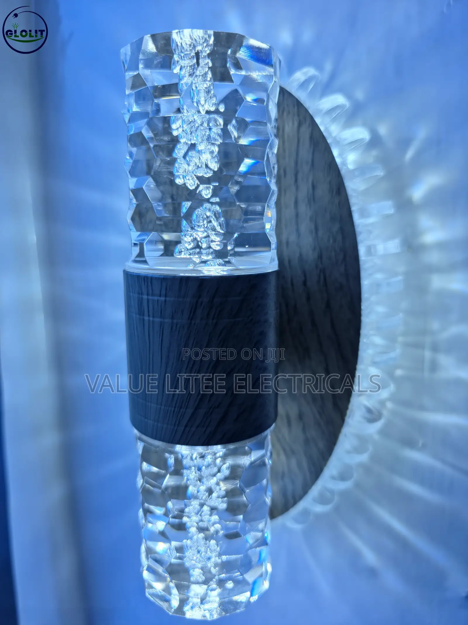 LED Crystal Wall Light Colour Changing