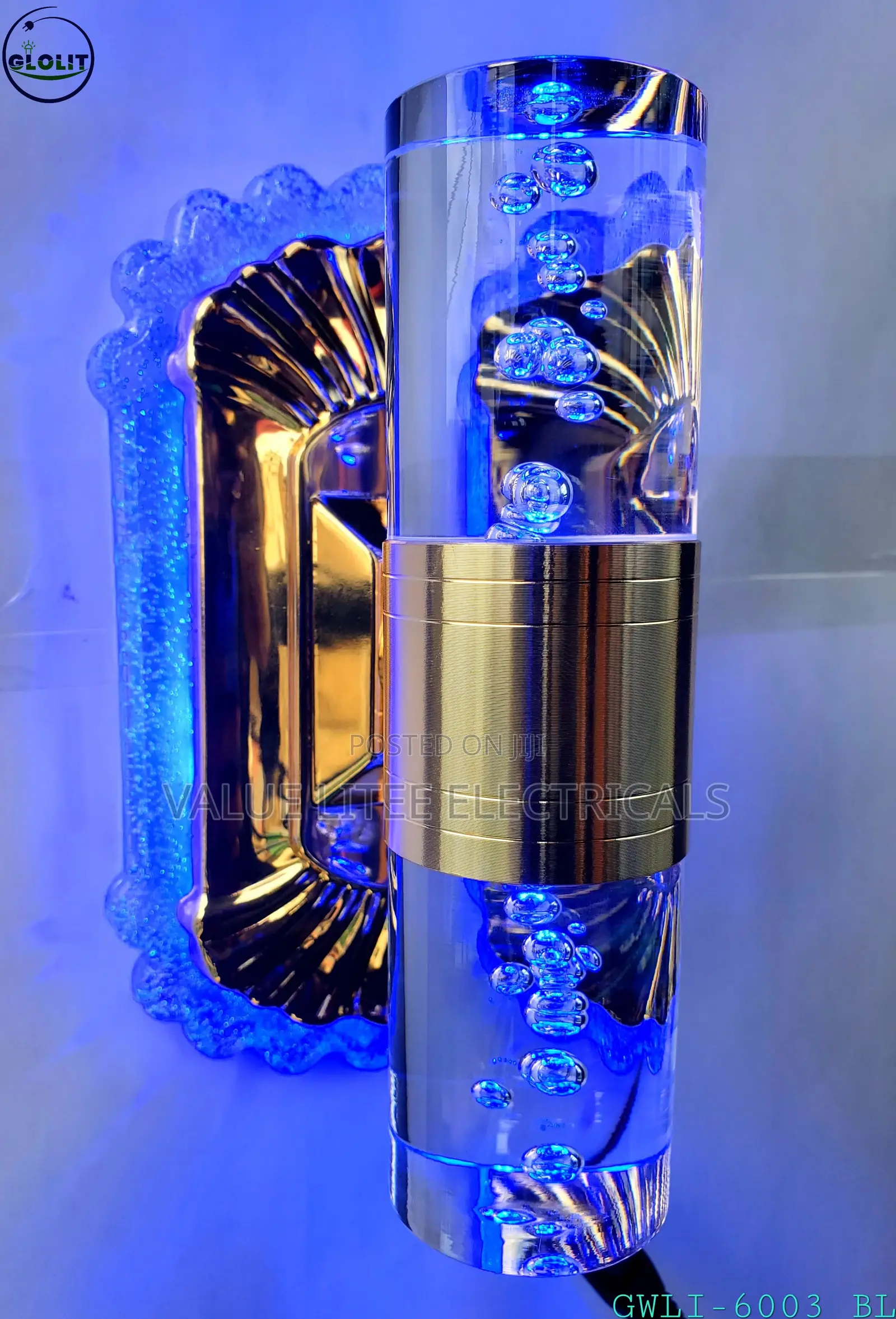 LED Crystal Wall Light Colour Changing