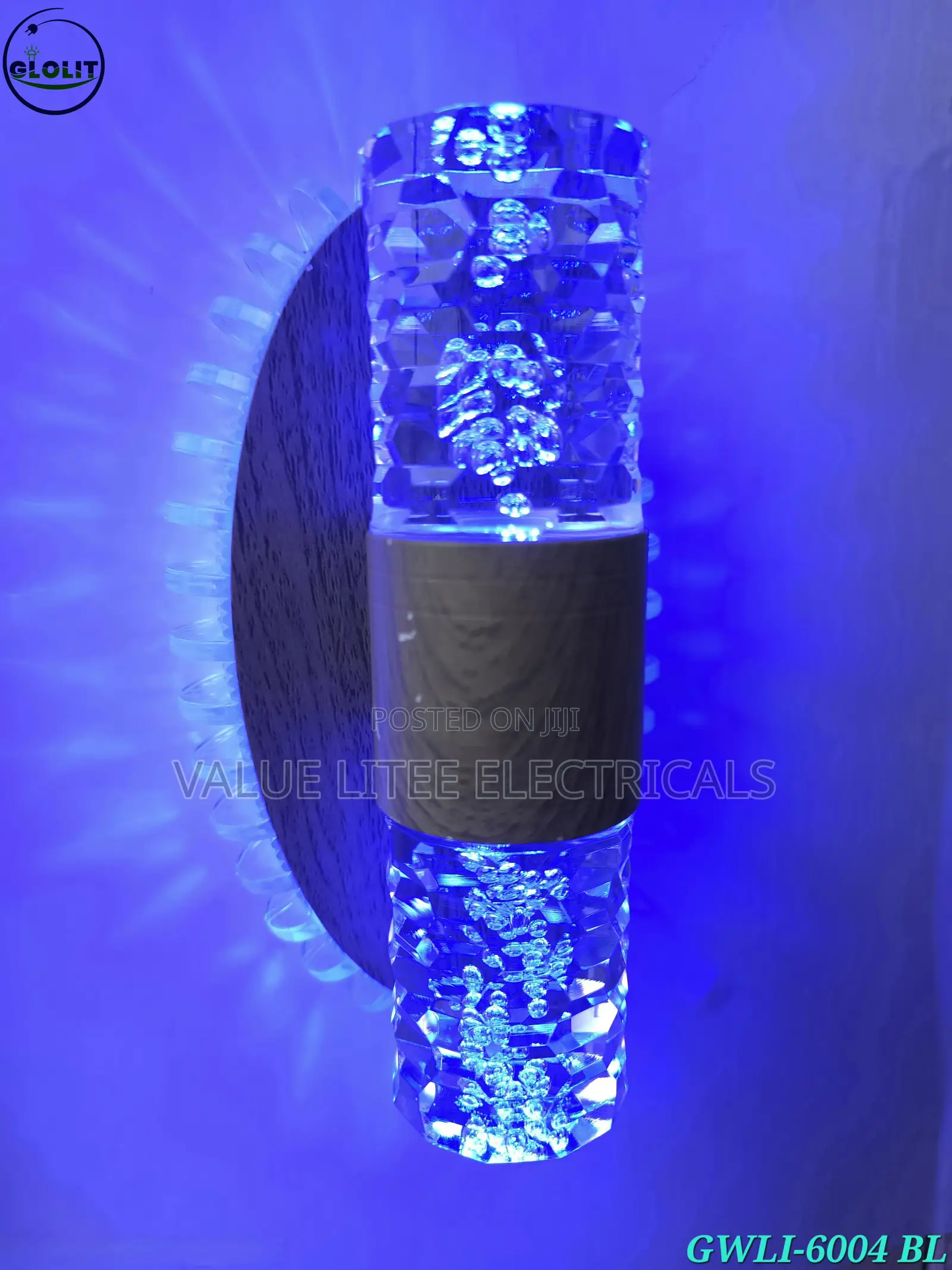 LED Crystal Wall Light Colour Changing