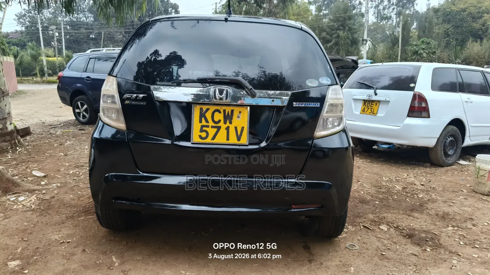 Honda Fit 2012 Black