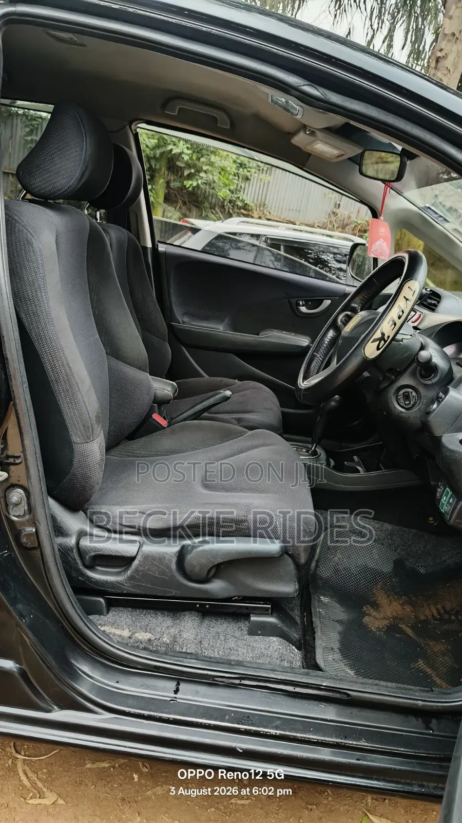 Honda Fit 2012 Black