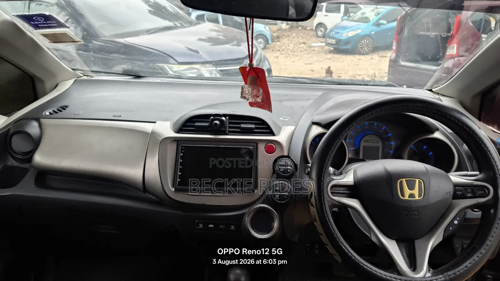 Honda Fit 2012 Black