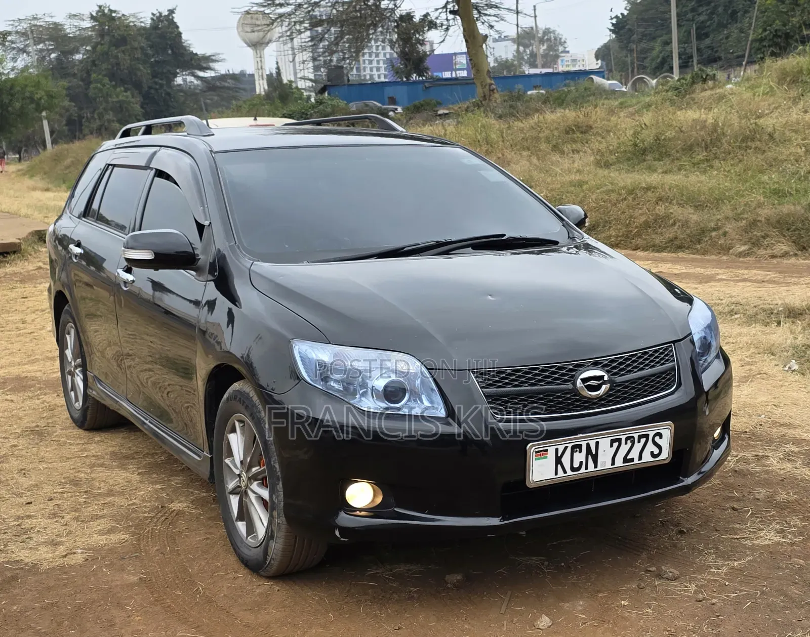 Toyota Corolla Fielder 2010 Black