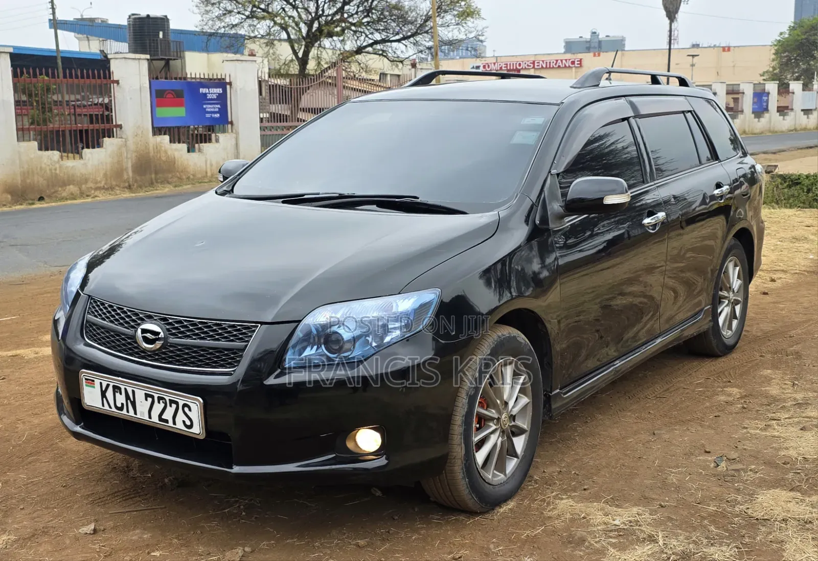 Toyota Corolla Fielder 2010 Black