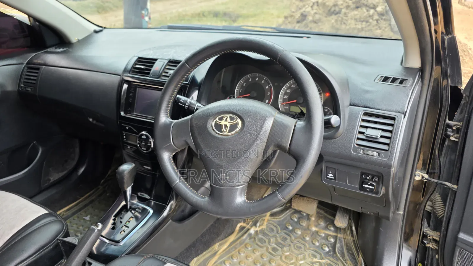 Toyota Corolla Fielder 2010 Black