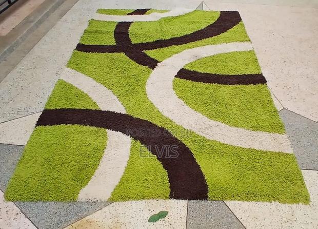 Quality Turkish Green Shaggy Carpet
