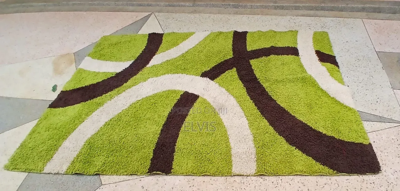 Quality Turkish Green Shaggy Carpet