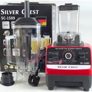 2 in 1 Silver Crest Blender 4500wtts