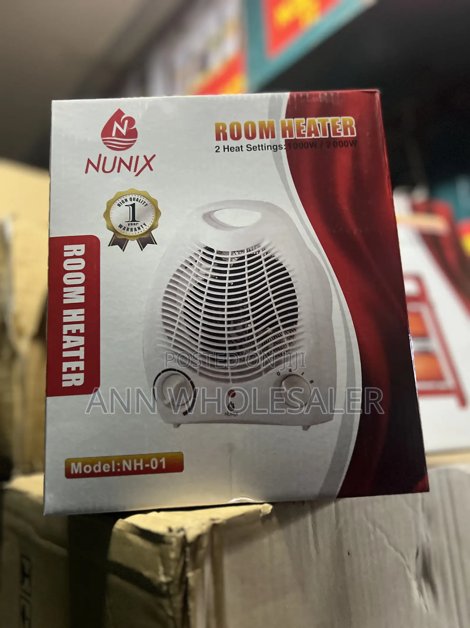 Nunix Room Heater 1000\2000w