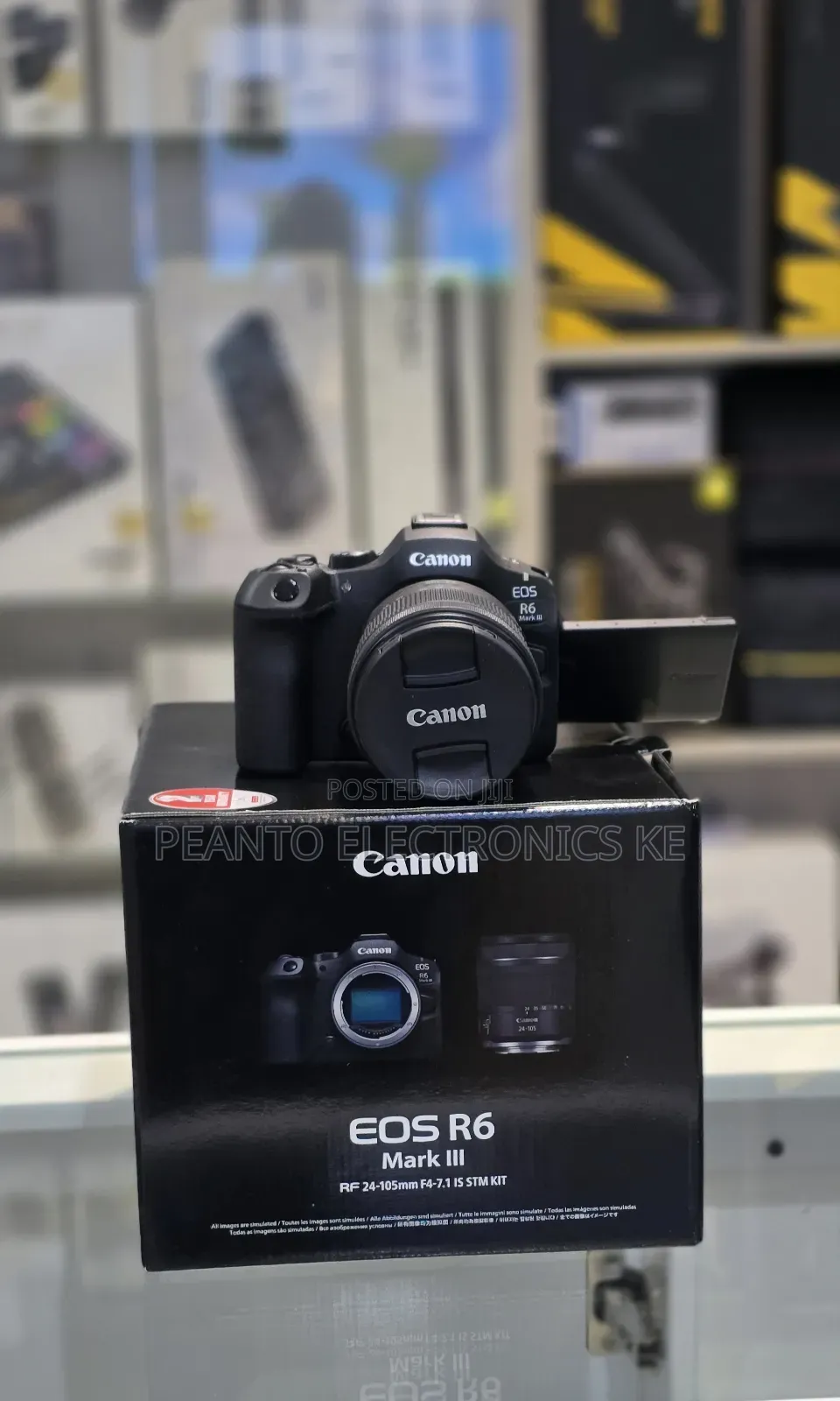 Canon EOS R6 Mark III Mirrorless Camera 24-105mm