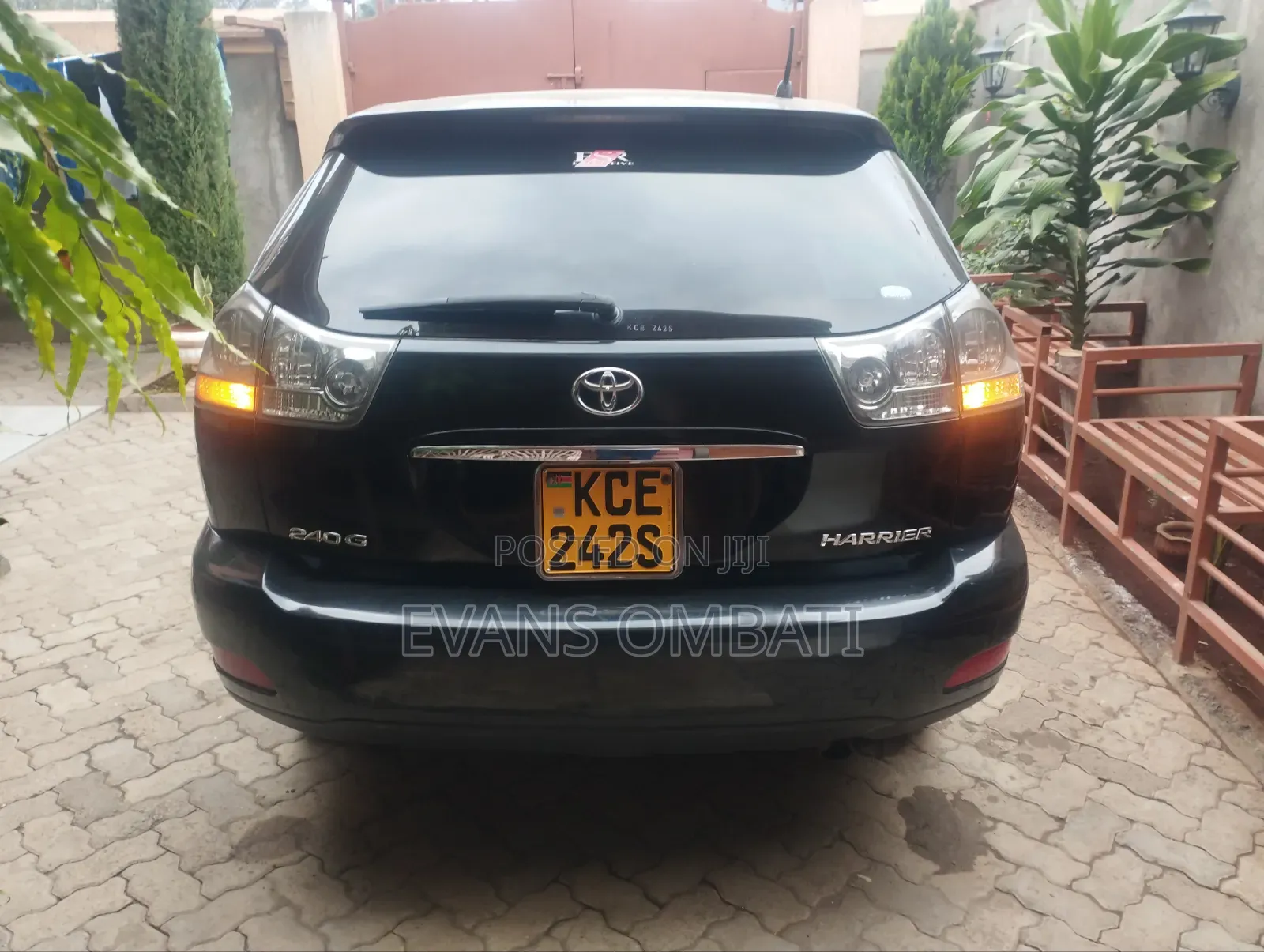 Toyota Harrier 2008 Black