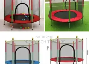 Safe 4FT Mini Trampoline for Kids Home Playground