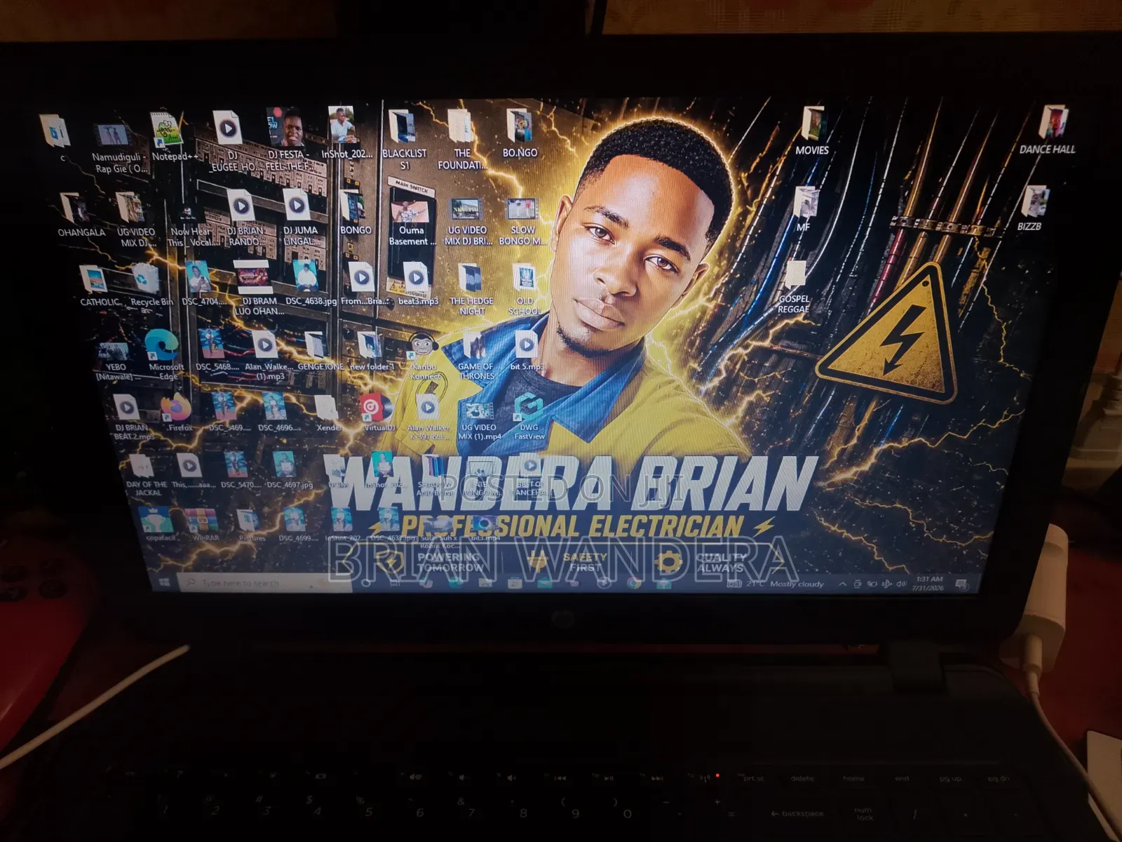 Laptop HP 15 4GB Intel Celeron HDD 500GB