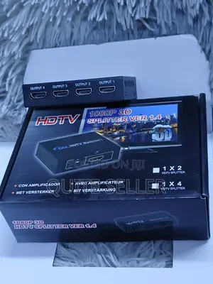 HDMI 4-Way Splitter With Audio and Video Support