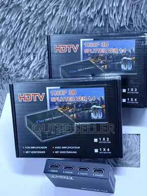 1x4 HDMI Splitter With Signal Amplifier