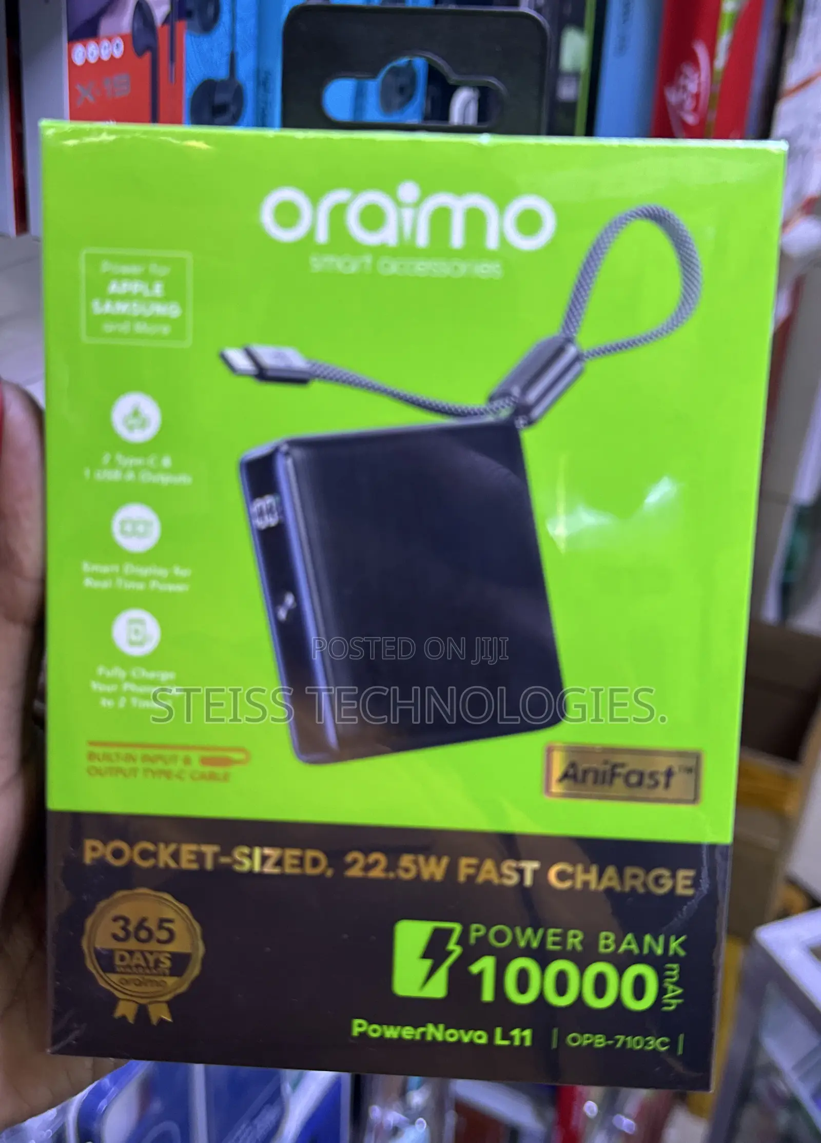 Oraimo Pocket Size Powerbank