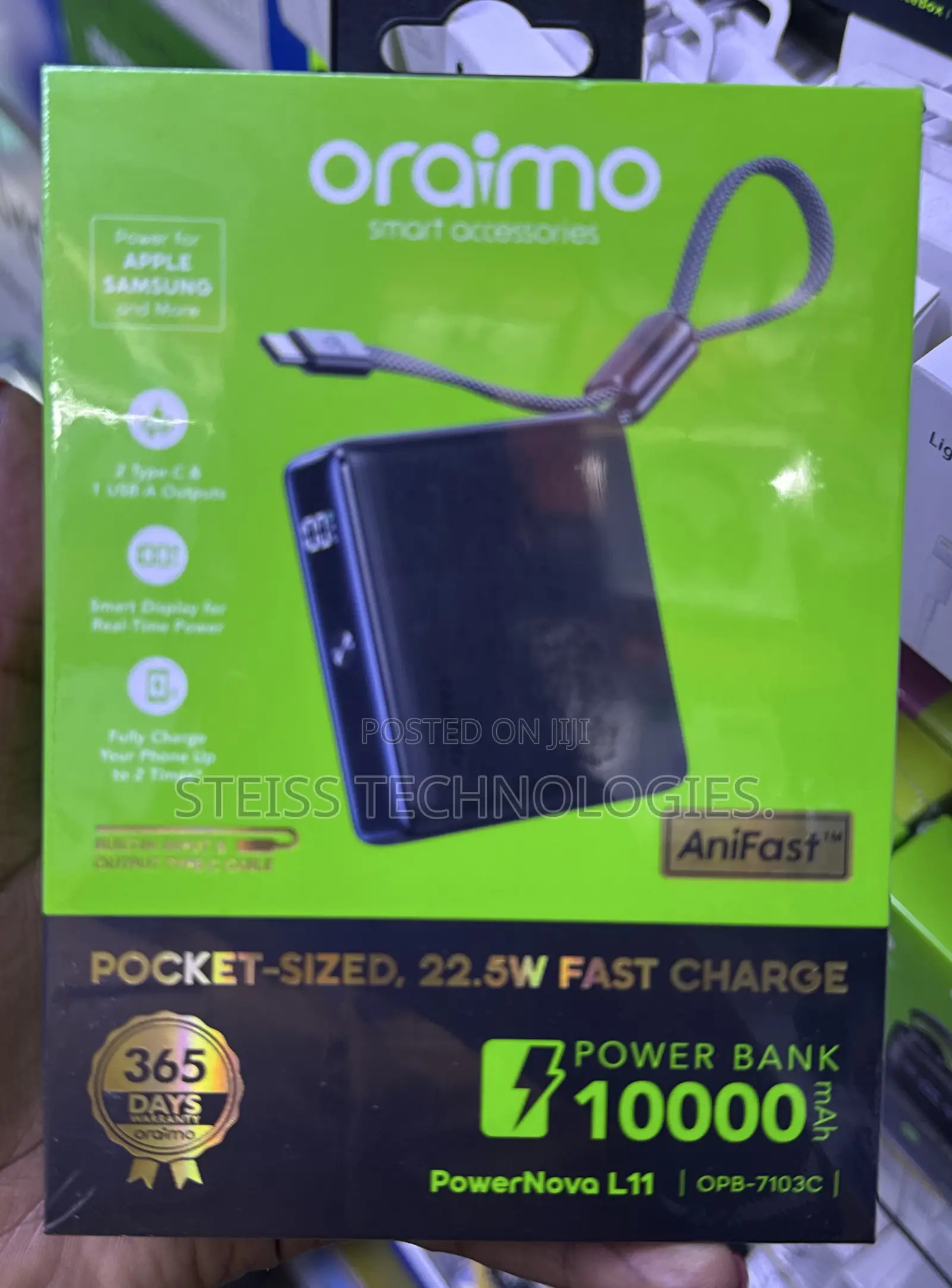 Oraimo Pocket Size Powerbank