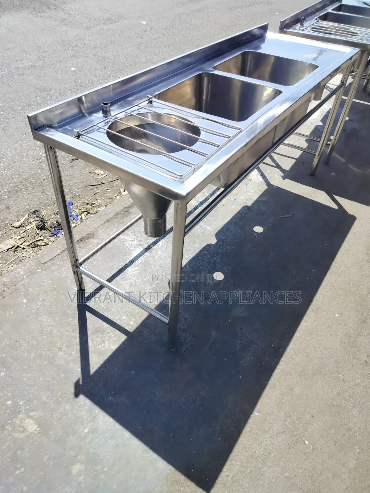 Stainless Steel Sluice Sink