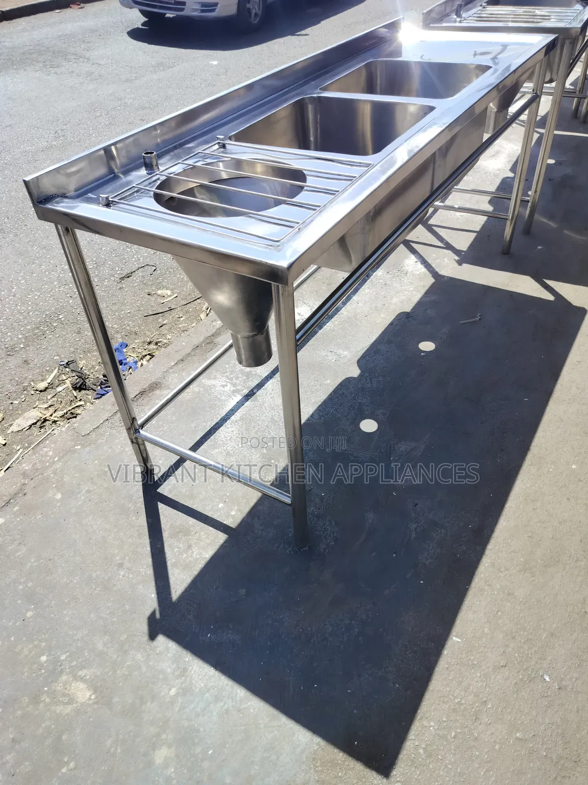 Stainless Steel Sluice Sink