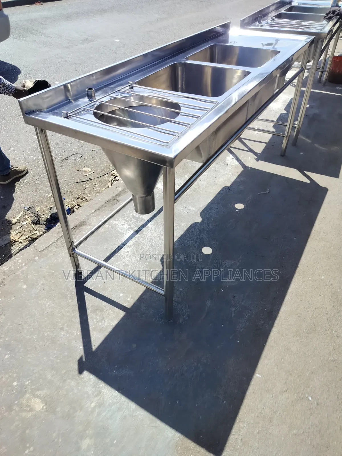 Stainless Steel Sluice Sink