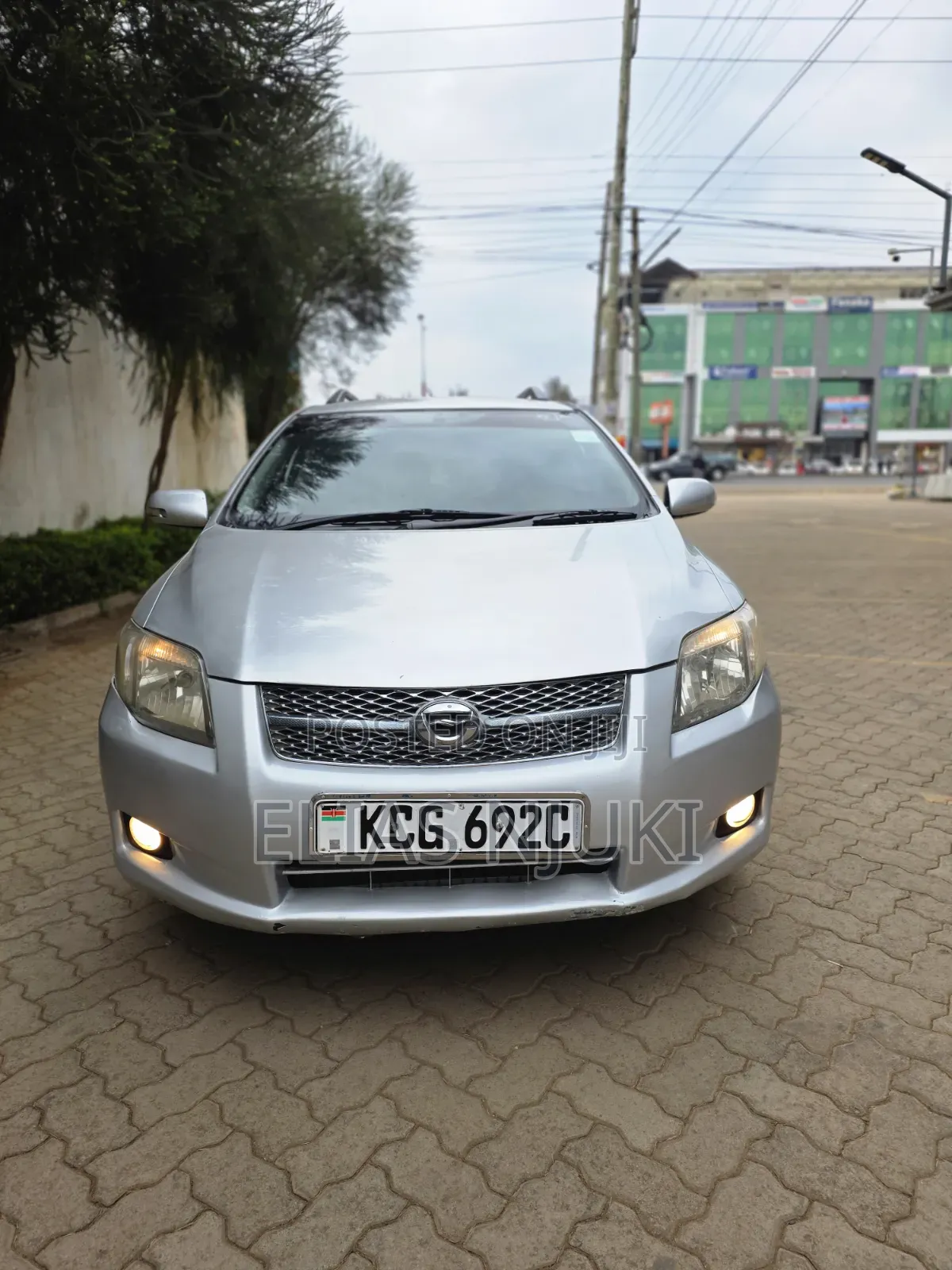 Toyota Corolla Fielder 2010 Silver