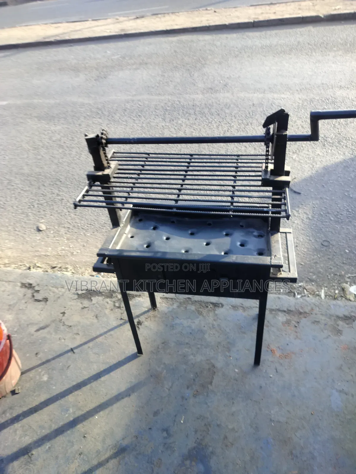 Small Mild Steel Charcoal Grill