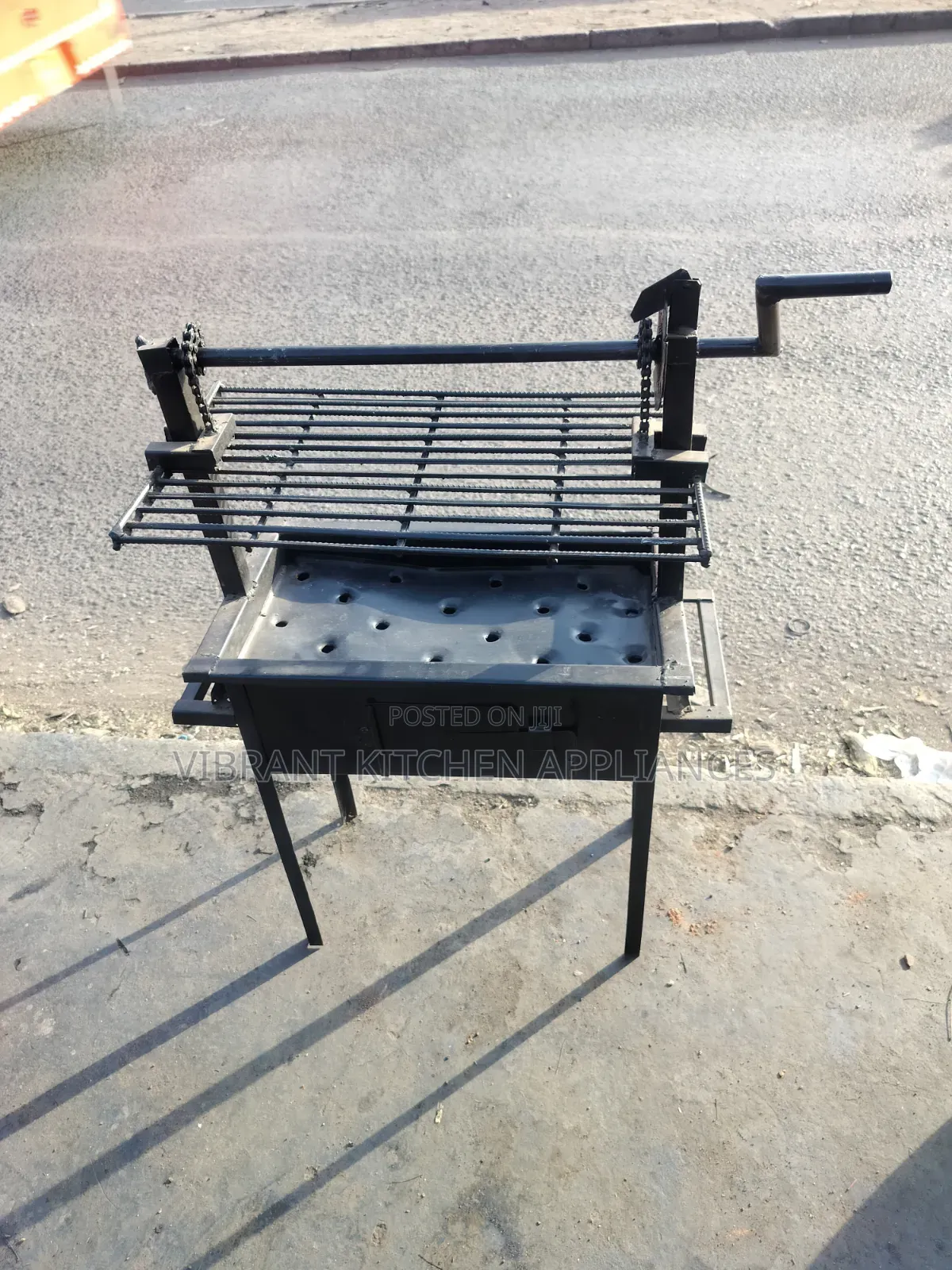 Small Mild Steel Charcoal Grill