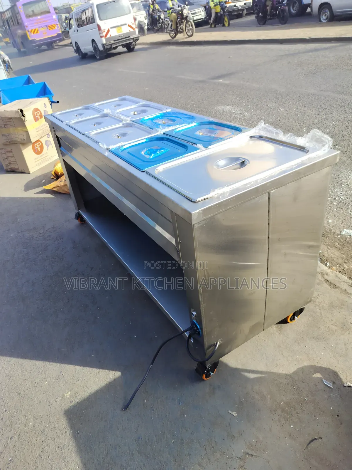 5 Pan Bain Marie Food Warmer