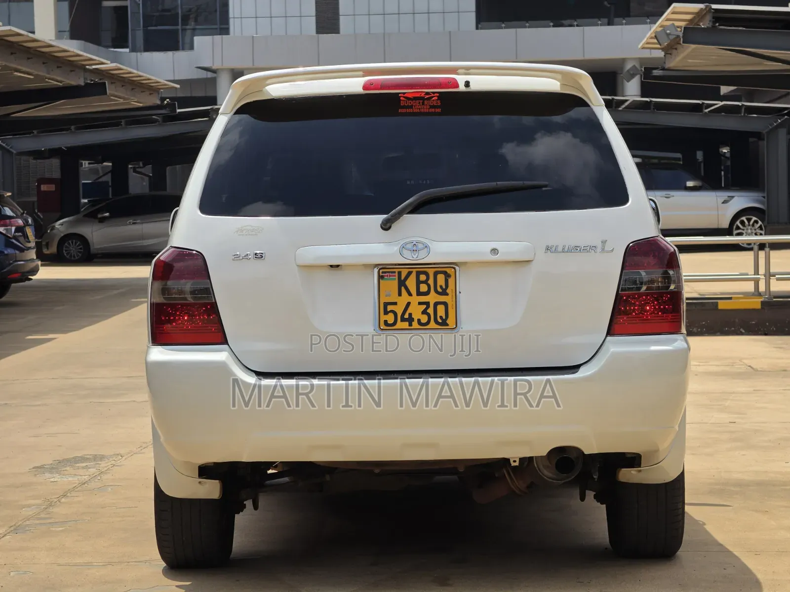 Toyota Kluger 2004 White