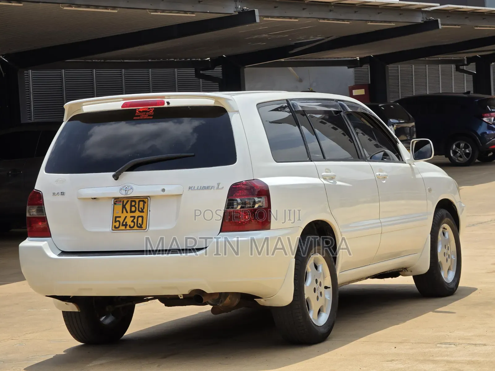 Toyota Kluger 2004 White