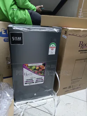 Roch 90 Litres Mini Fridge With Lock – Grey