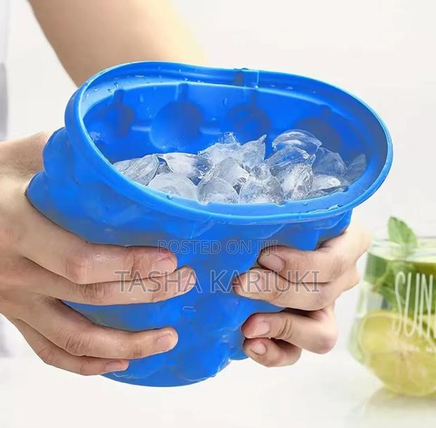 Portable Non Leakable Ice Cube Molds