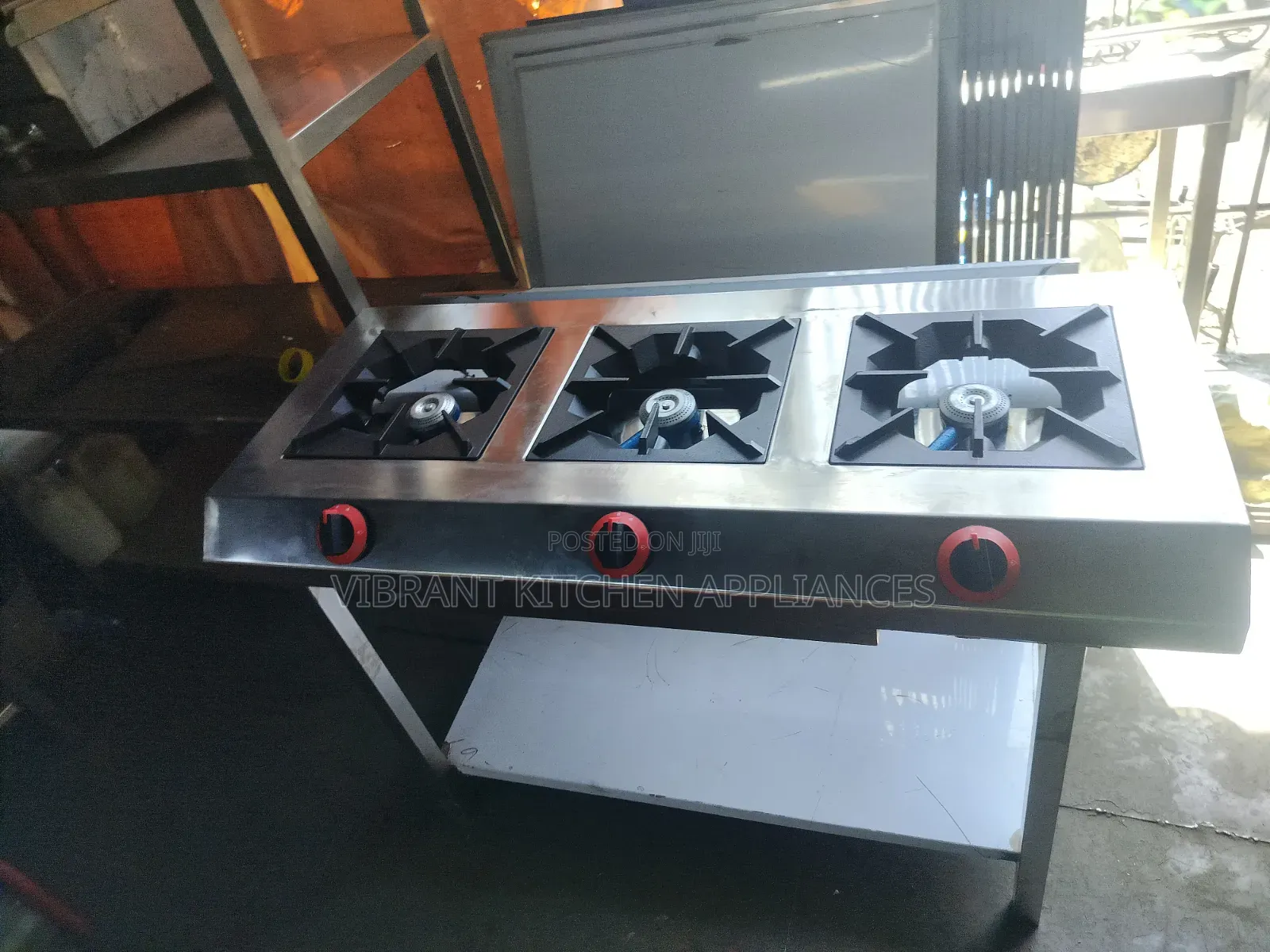 Table Top 3 Burner Gas Cooker